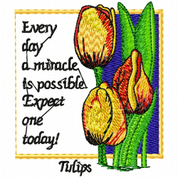 Words Embroidery Design 10